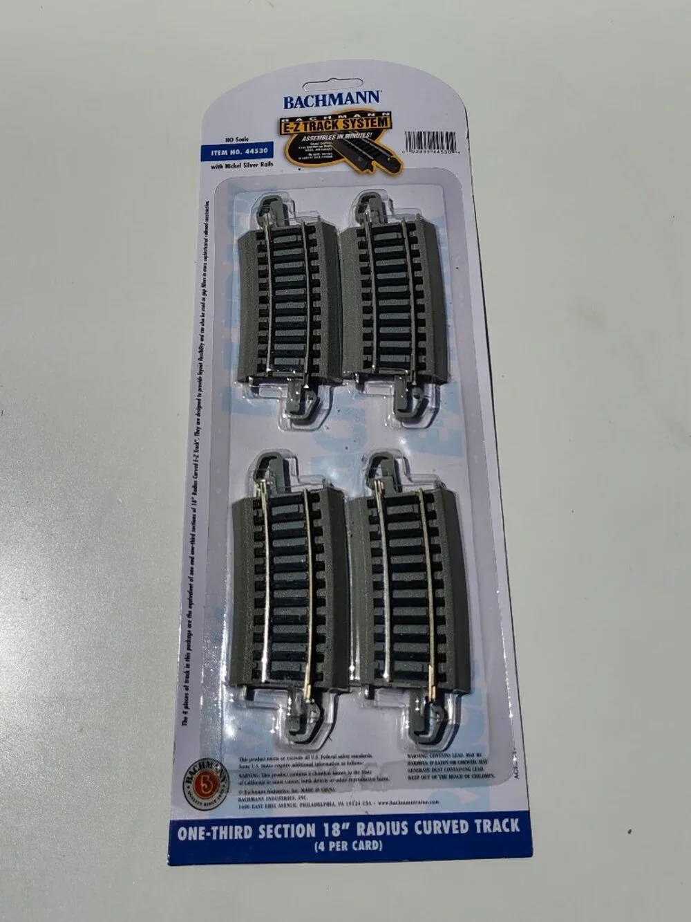 Bachmann E-Z Track HO Scale 18